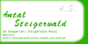 antal steigerwald business card